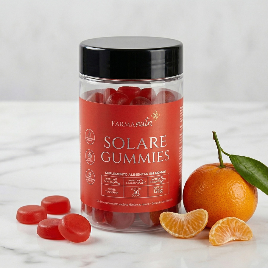 Solare Gummies Proteção Solar